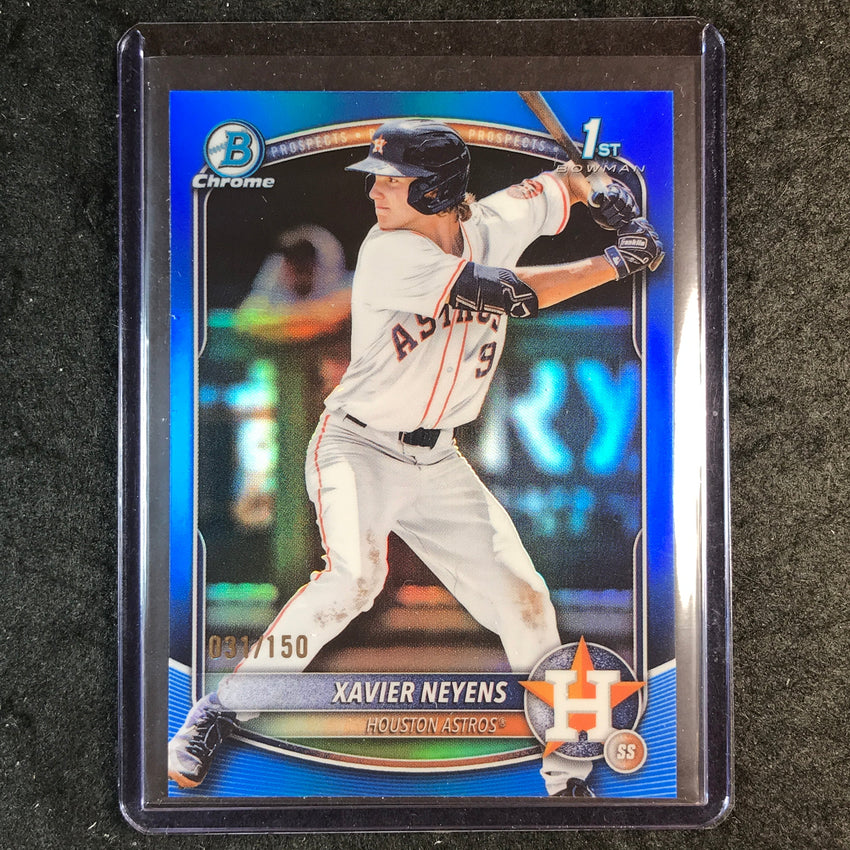 2025 Bowman Draft XAVIER NEYENS 1st Bowman Chrome Blue 31/150 #2