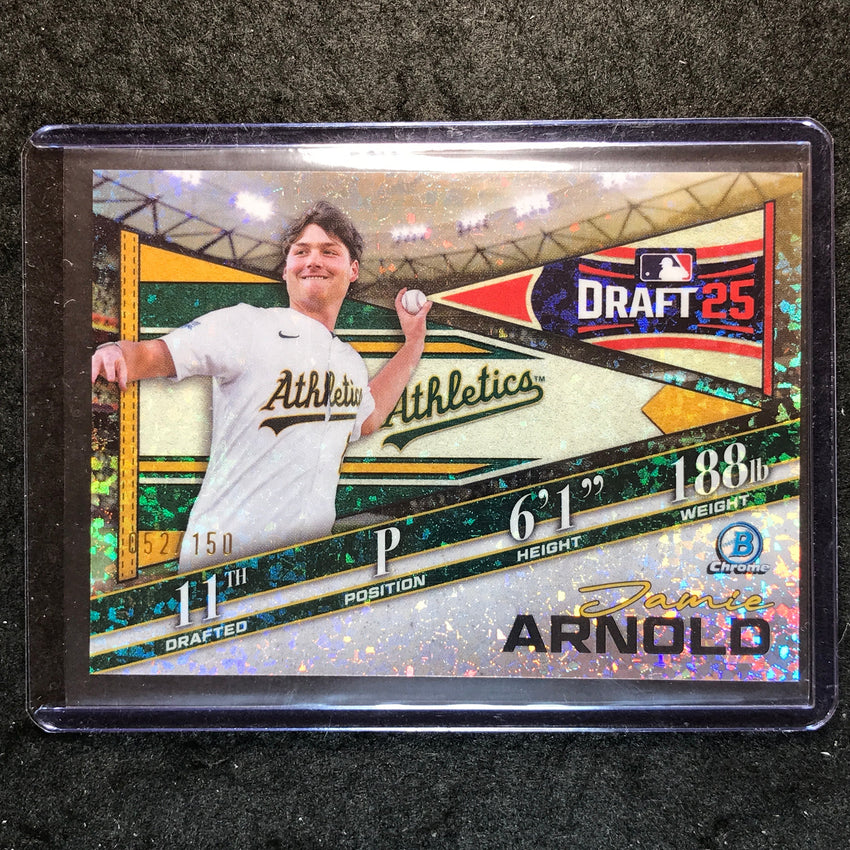 2025 Bowman Draft JAMIE ARNOLD Bowman Draft Night Mini-Diamond 52/150 #9