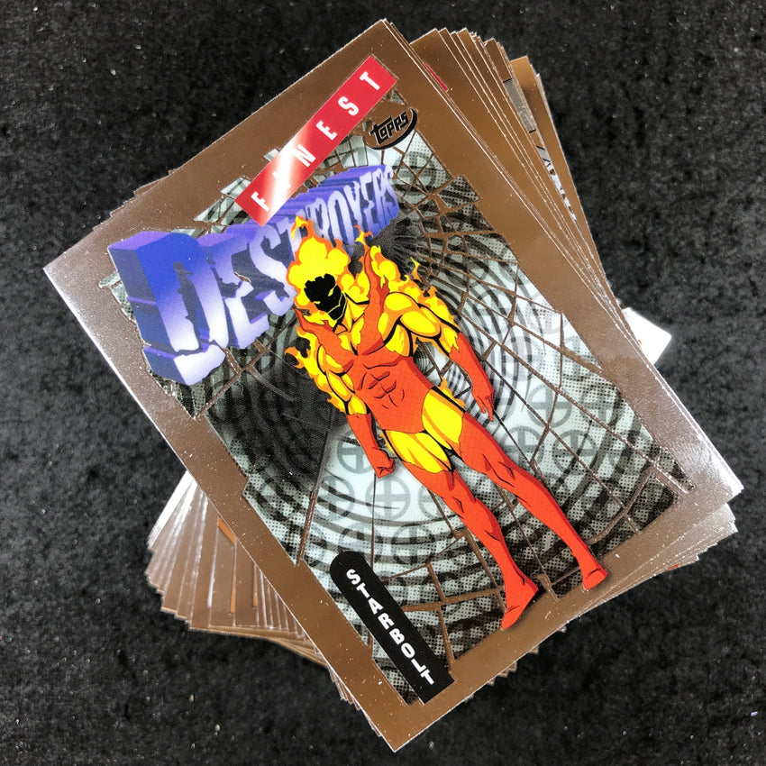 2025 Topp Finest X-Men '97 COMPLETE BASE SET Complete Base Set #1 - #75