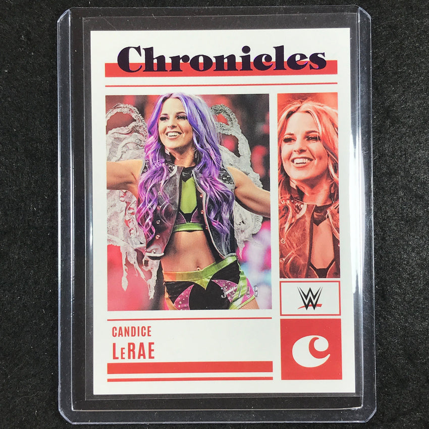 2023 Chronicles WWE CANDICE LERAE Chronicles Purple 32/49 #97