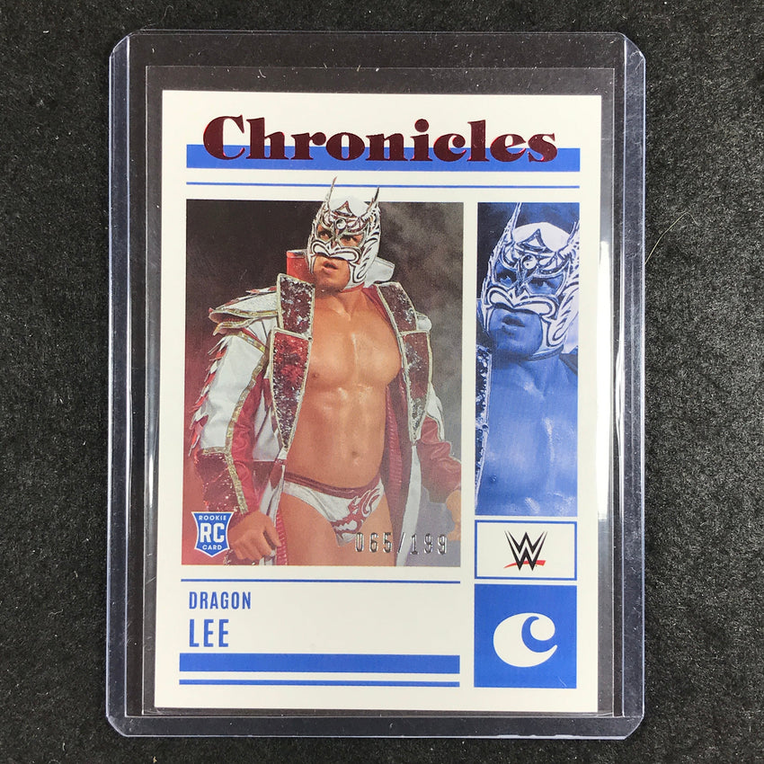 2023 Chronicles WWE DRAGON LEE Chronicles Rookie Red 65/199 #18