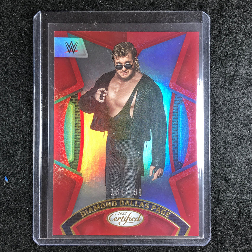 2023 Chronicles WWE DIAMOND DALLAS PAGE Certified Red 164/199 #205