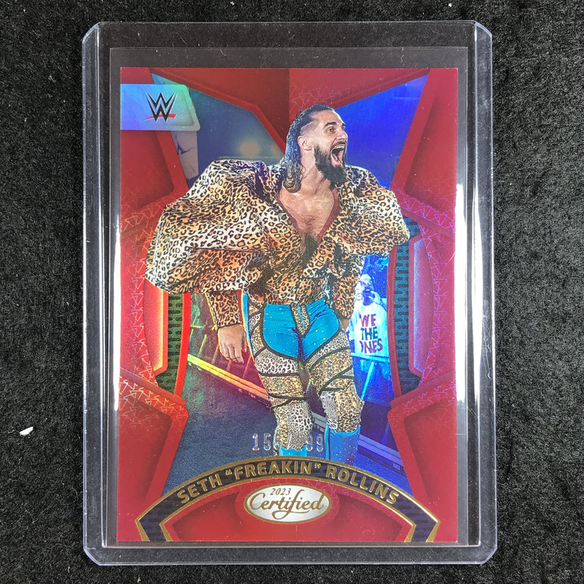2023 Chronicles WWE SETH FREAKIN ROLLINS Certified Red 155/199 #222