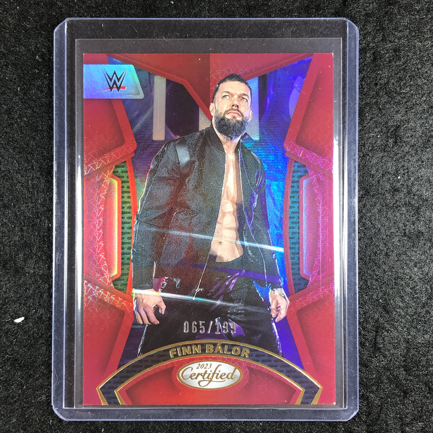 2023 Chronicles WWE FINN BALOR Certified Red 65/199 #225