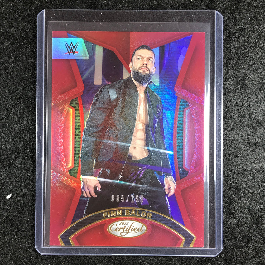 2023 Chronicles WWE FINN BALOR Certified Red 85/199 #225