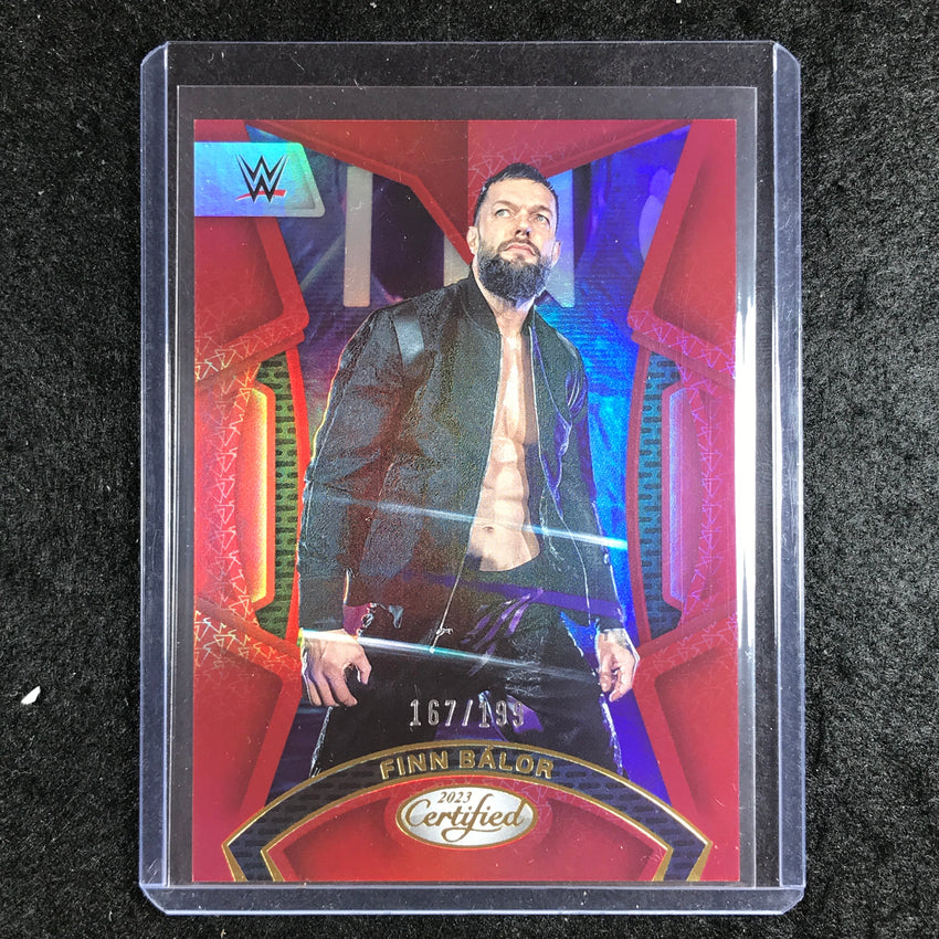 2023 Chronicles WWE FINN BALOR Certified Red 167/199 #225