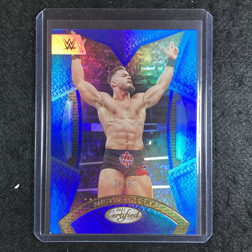2023 Chronicles WWE AUSTIN THEORY Certified Blue 4/99