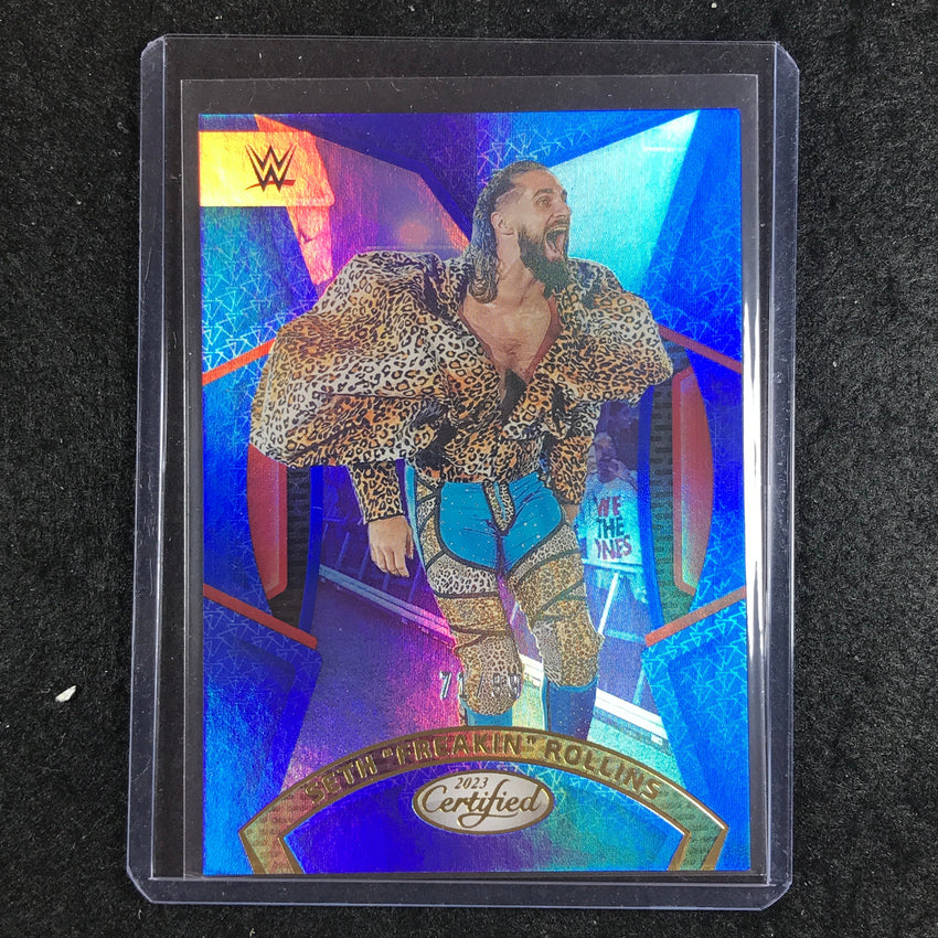 2023 Chronicles WWE SETH FREAKIN ROLLINS Certified Blue 71/99