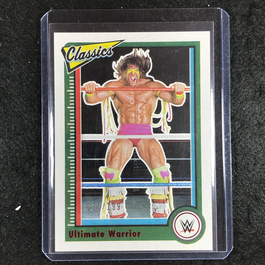 2023 Chronicles WWE ULTIMATE WARRIOR Classics Red 37/199 #152