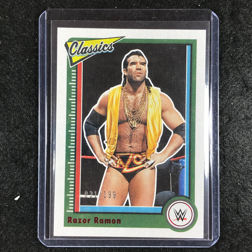 2023 Chronicles WWE RAZOR RAMON Classics Red 31/199 #153