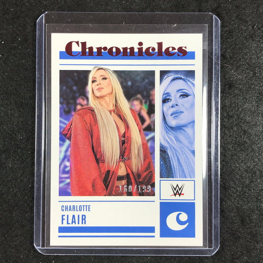 2023 Chronicles WWE CHARLOTTE FLAIR Chronicles Red 160/199 #25