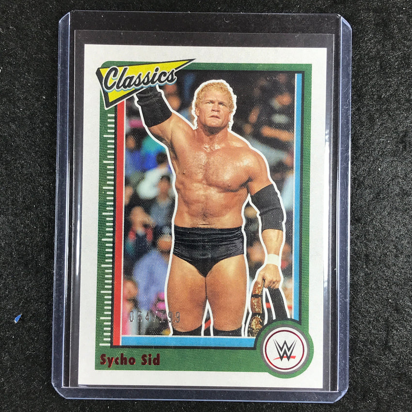 2023 Chronicles WWE SYCHO SID Classics Red 64/199 #157