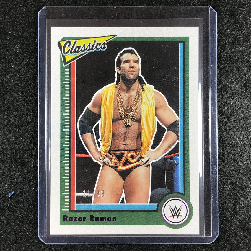 2023 Chronicles WWE RAZOR RAMON Classics Purple 11/49