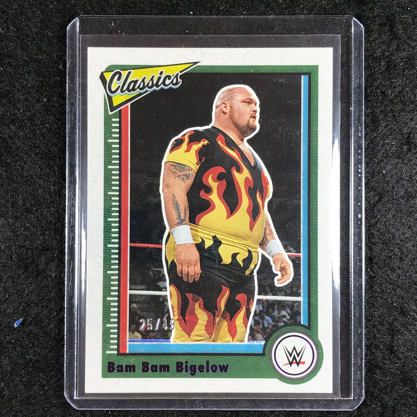2023 Chronicles WWE BAM BAM BIGELOW Classics Purple 25/49