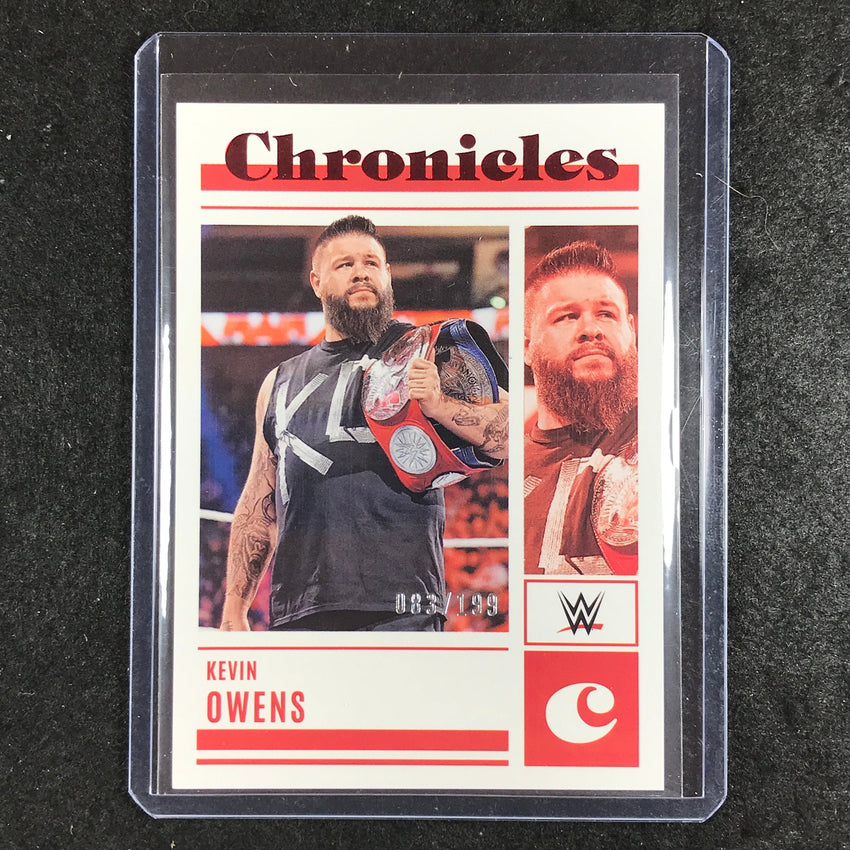 2023 Chronicles WWE KEVIN OWENS Chronicles Red 83/199 #26