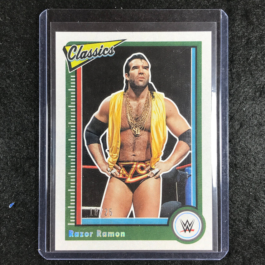 2023 Chronicles WWE RAZOR RAMON Classics Holo Silver 18/25