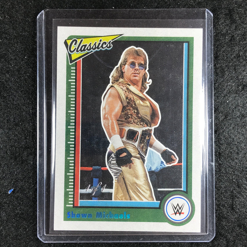 2023 Chronicles WWE SHAWN MICHAELS Classics Platinum 1/1