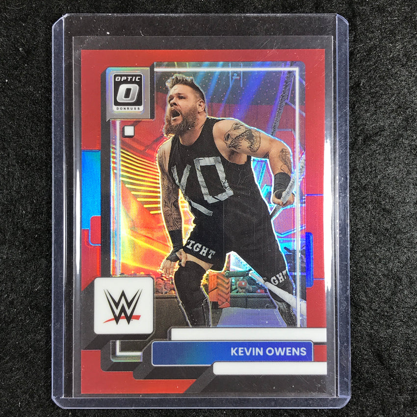 2023 Chronicles WWE KEVIN OWENS Donruss Optic Red 24/199 #359