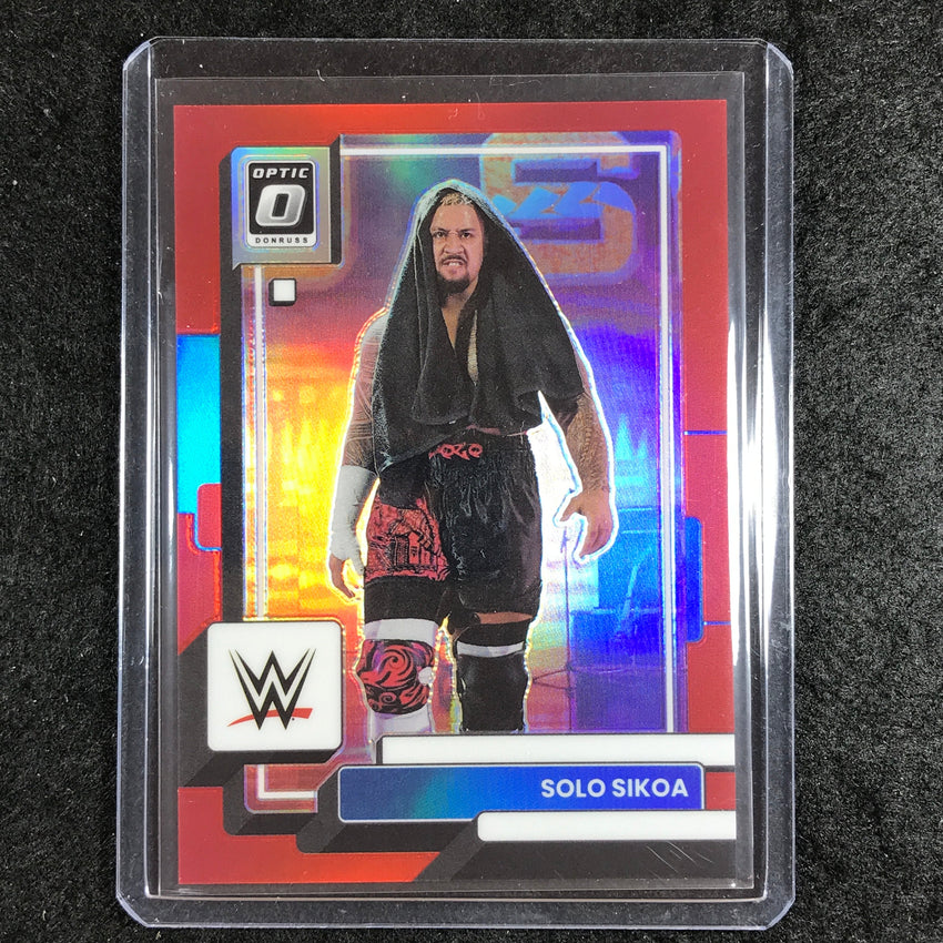 2023 Chronicles WWE SOLO SIKOA Donruss Optic Red 98/199 #361