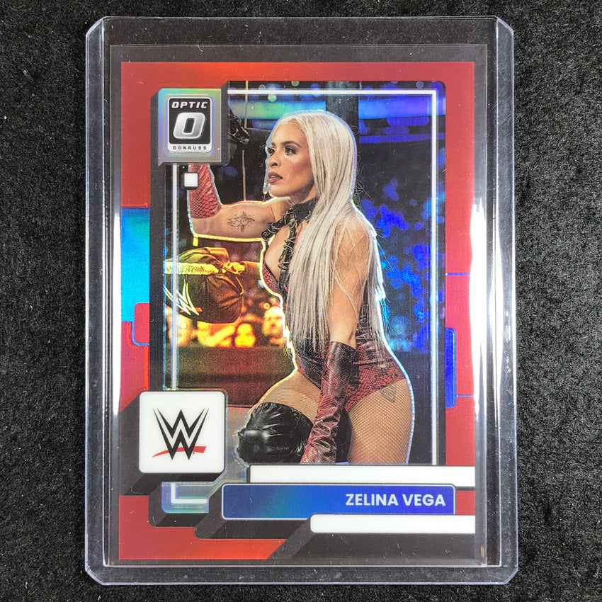 2023 Chronicles WWE ZELINA VEGA Donruss Optic Red 182/199 #371