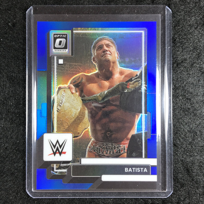 2023 Chronicles WWE BATISTA Donruss Optic Blue 67/99