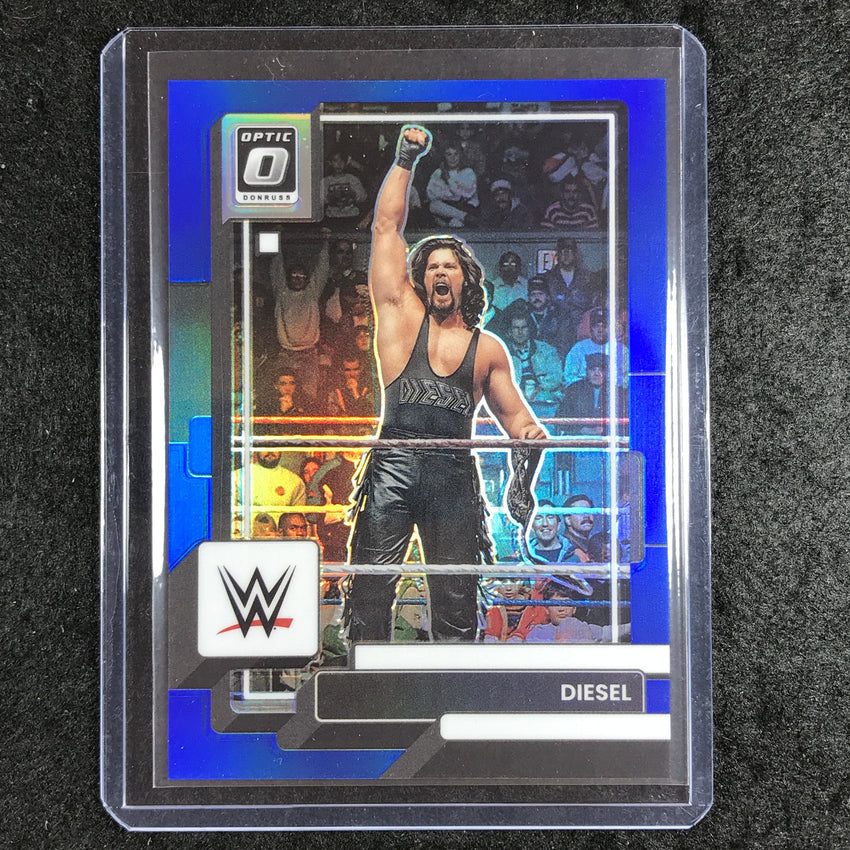 2023 Chronicles WWE DIESEL Donruss Optic Blue 7/99