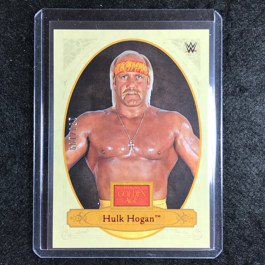 2023 Chronicles WWE HULK HOGAN Golden Age Red 158/199 #179