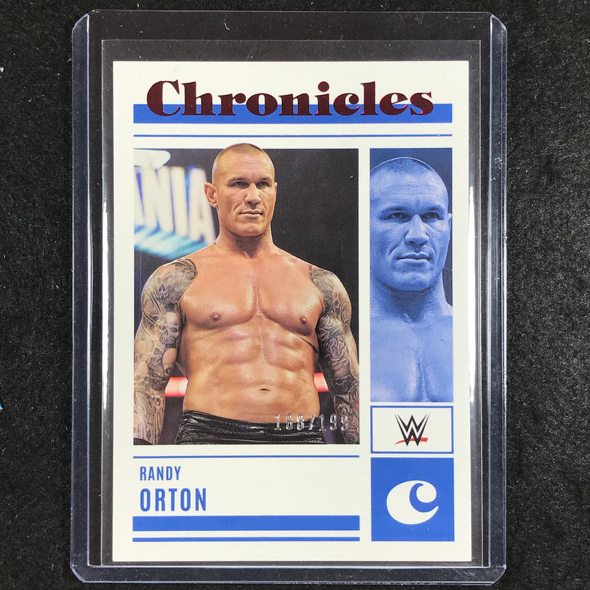 2023 Chronicles WWE RANDY ORTON Chronicles Red 168/199 #34