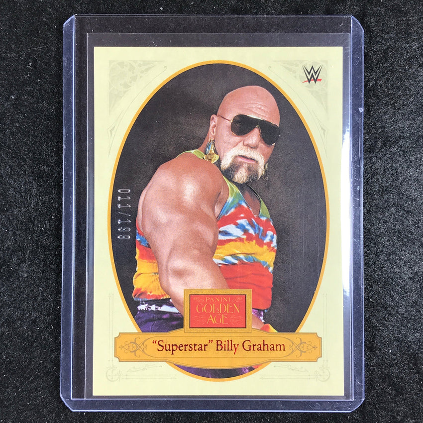 2023 Chronicles WWE SUPERSTAR BILLY GRAHAM Golden Age Red 11/199 #183