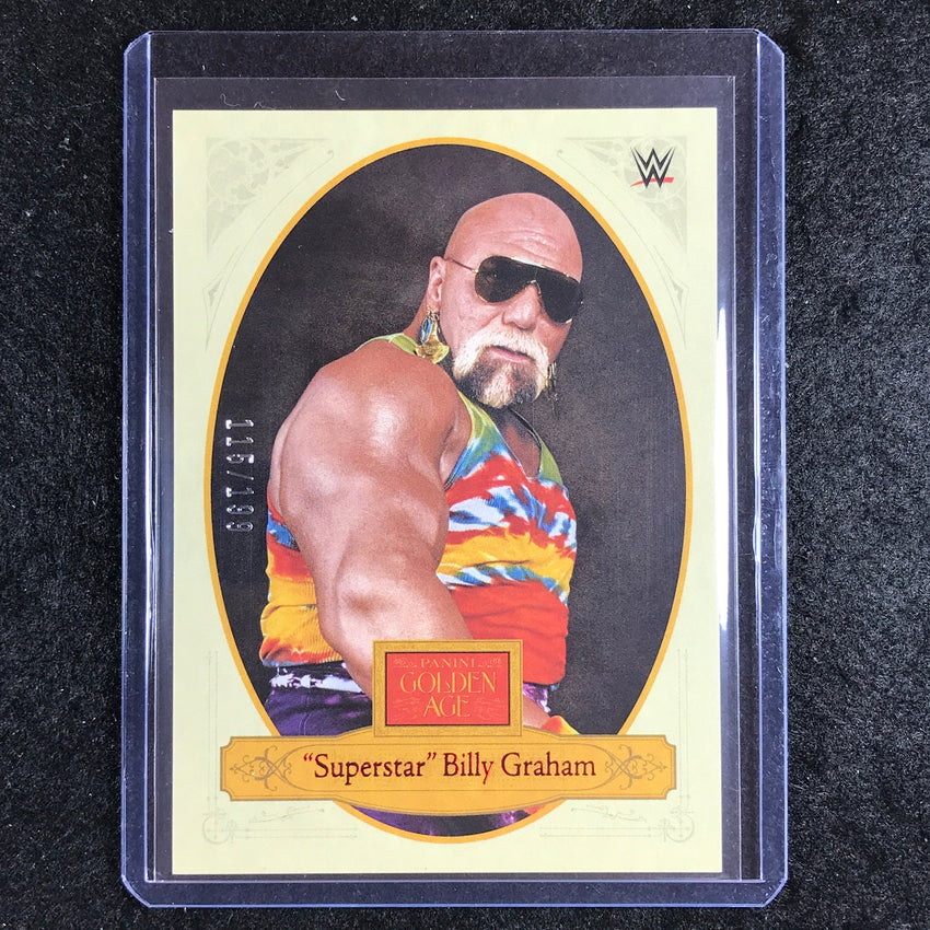 2023 Chronicles WWE SUPERSTAR BILLY GRAHAM Golden Age Red 115/199 #183