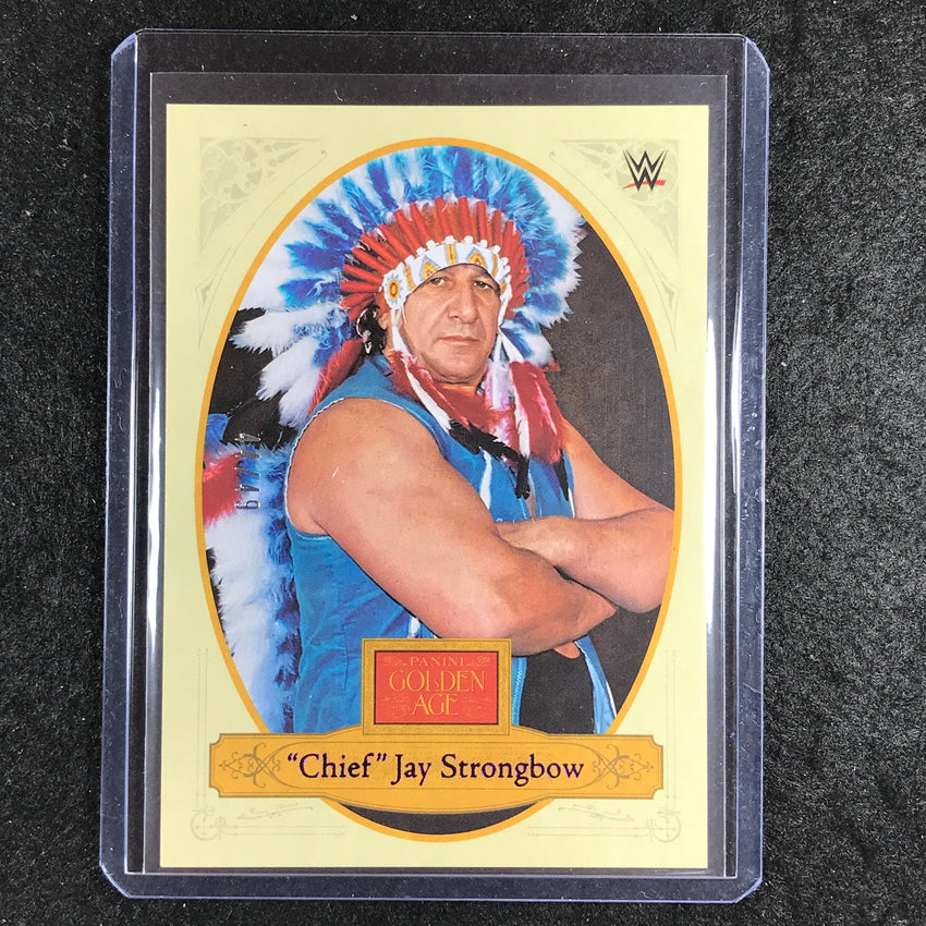 2023 Chronicles WWE CHIEF JAY STRONGBOW Golden Age Purple 44/49