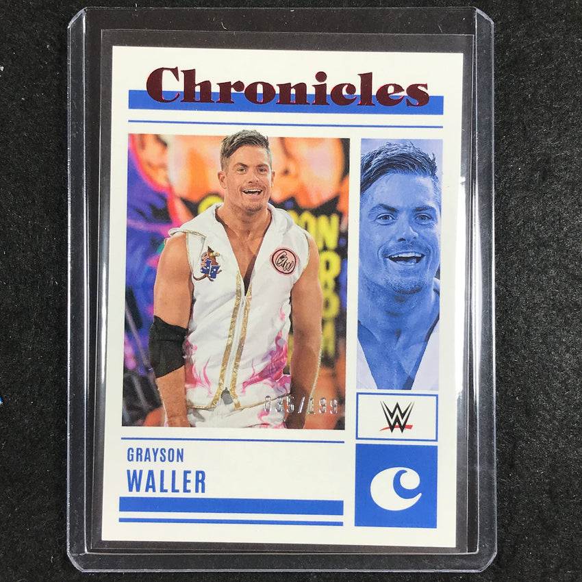 2023 Chronicles WWE GRAYSON WALLER Chronicles Red 35/199 #38