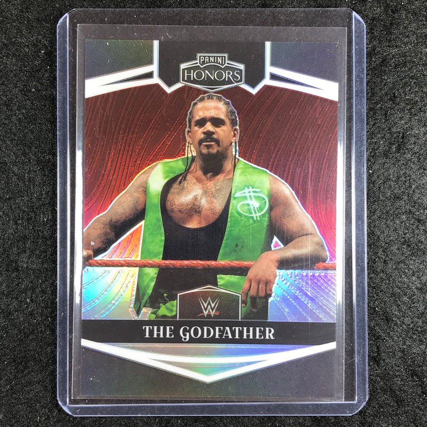 2023 Chronicles WWE THE GODFATHER Honors Red 16/199 #327