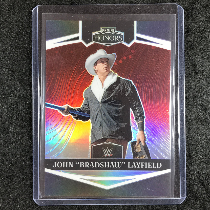 2023 Chronicles WWE JOHN BRADSHAW LAYFIELD Honors Red 54/199 #329
