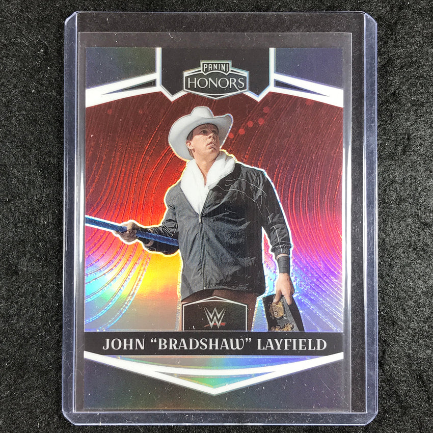 2023 Chronicles WWE JOHN BRADSHAW LAYFIELD Honors Red 73/199 #329