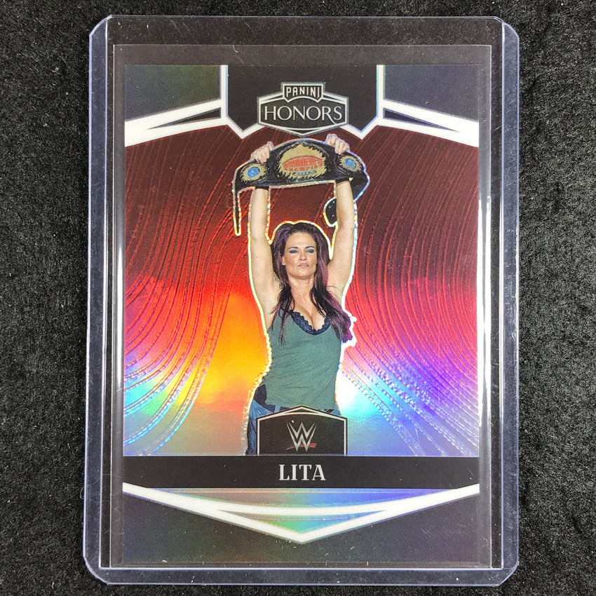 2023 Chronicles WWE LITA Honors Red 64/199 #331