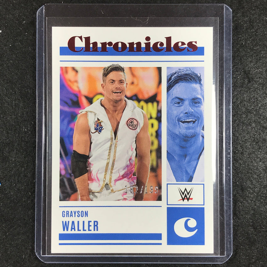 2023 Chronicles WWE GRAYSON WALLER Chronicles Red 192/199 #38