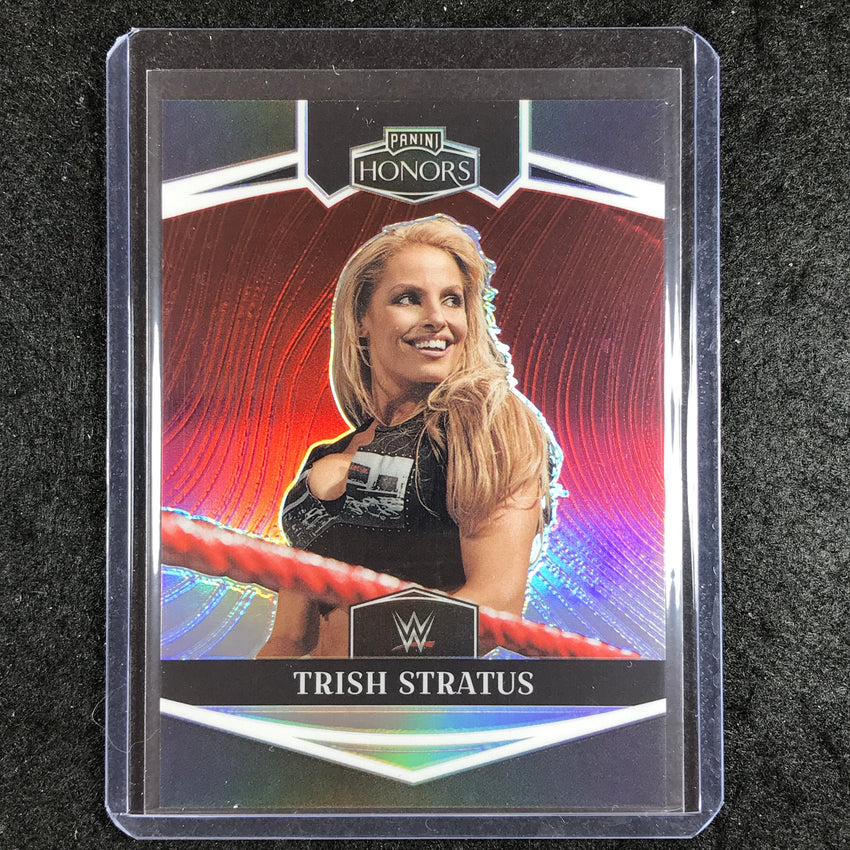 2023 Chronicles WWE TRISH STRATUS Honors Red 62/199 #337