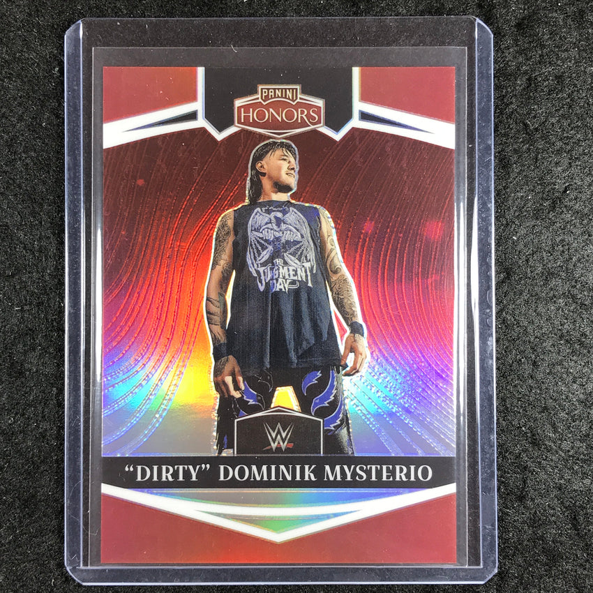 2023 Chronicles WWE DIRTY DOMINIK MYSTERIO Honors Red 123/199 #340