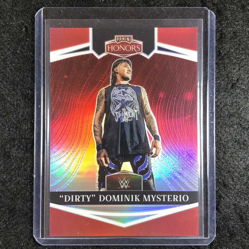 2023 Chronicles WWE DIRTY DOMINIK MYSTERIO Honors Red 142/199 #340