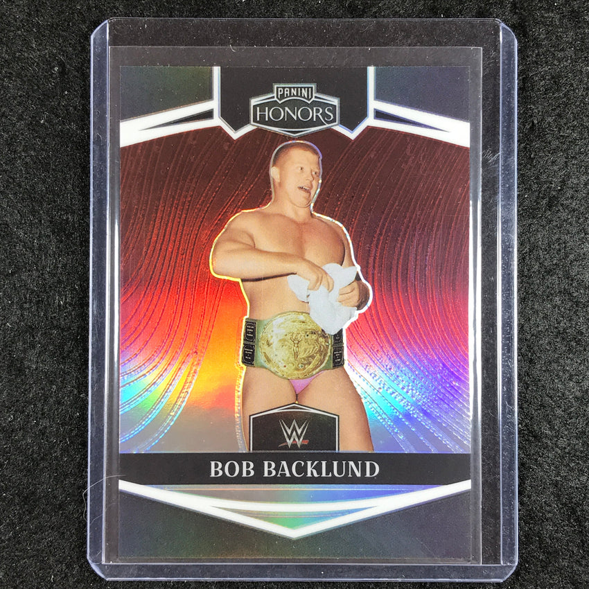 2023 Chronicles WWE BOB BACKLUND Honors Red 115/199 #343
