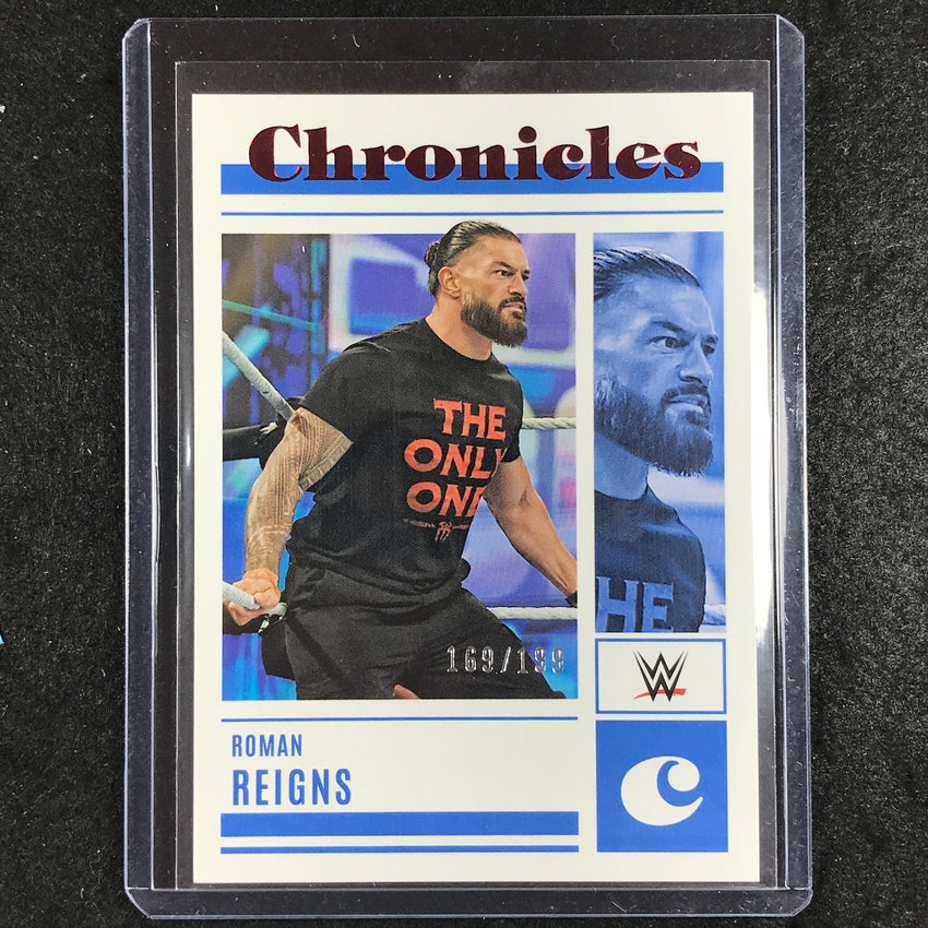 2023 Chronicles WWE ROMAN REIGNS Chronicles Red 169/199 #44