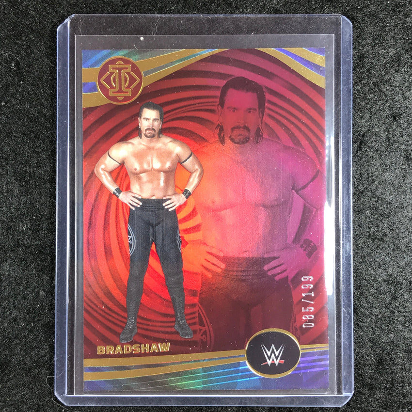 2023 Chronicles WWE BRADSHAW Illusions Red 85/199 #259