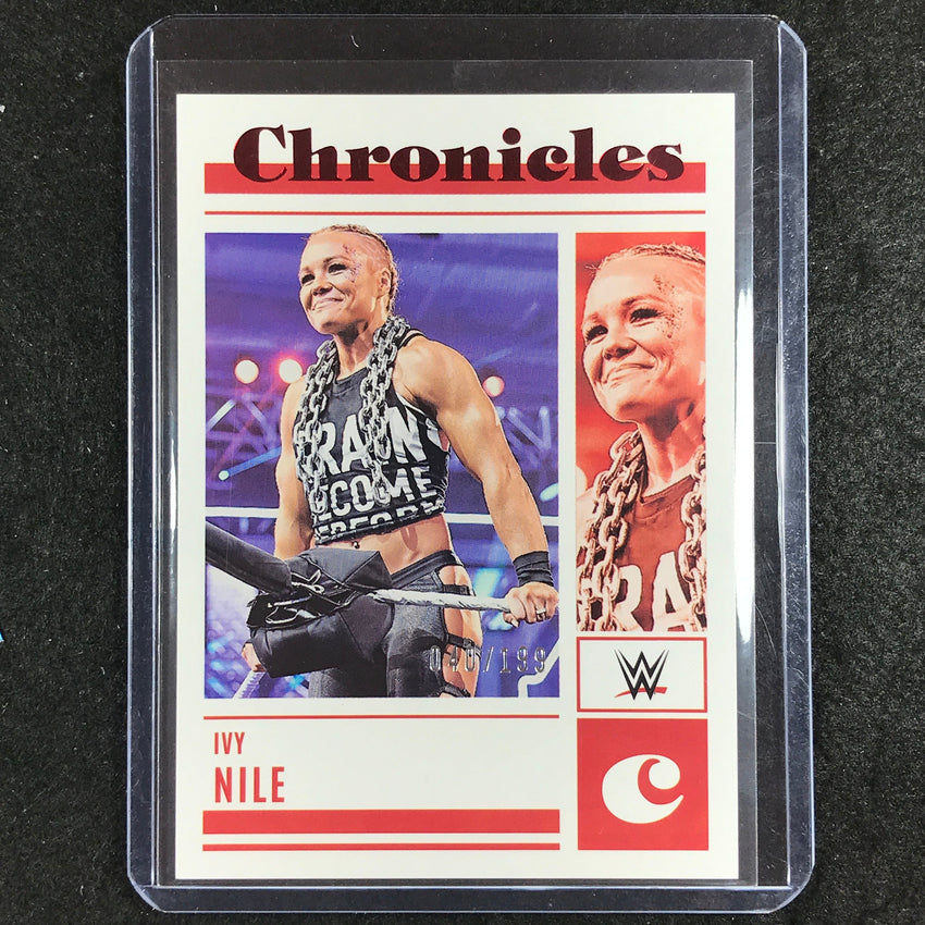 2023 Chronicles WWE IVY NILE Chronicles Red 40/199 #48