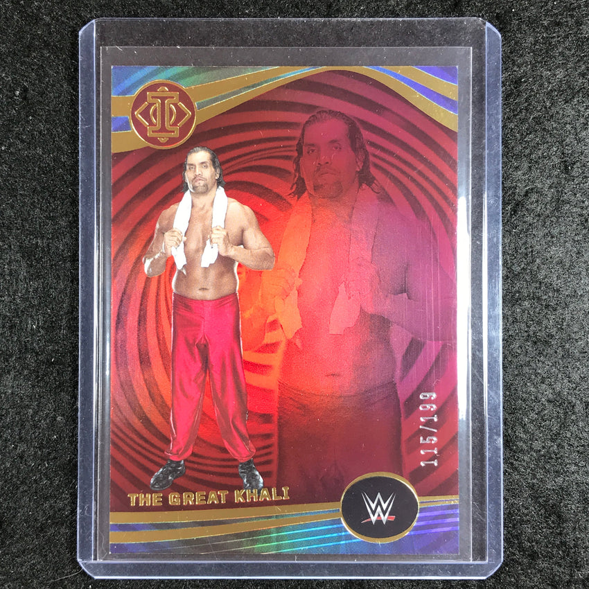 2023 Chronicles WWE THE GREAT KHALI Illusions Red 115/199 #274