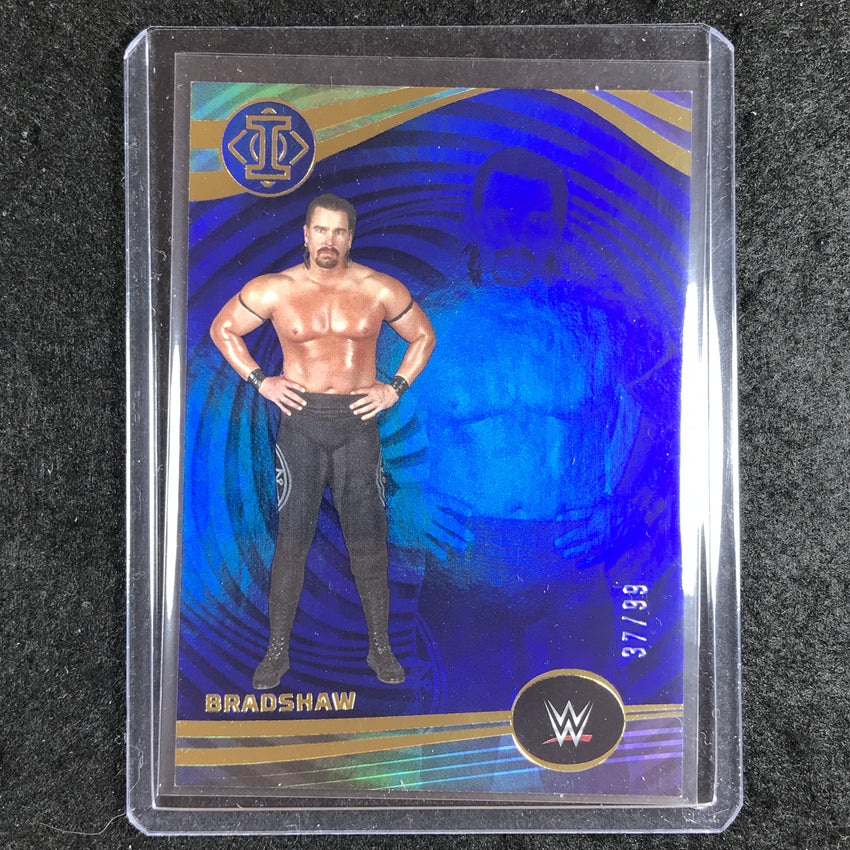 2023 Chronicles WWE BRADSHAW Illusions Blue 34/99