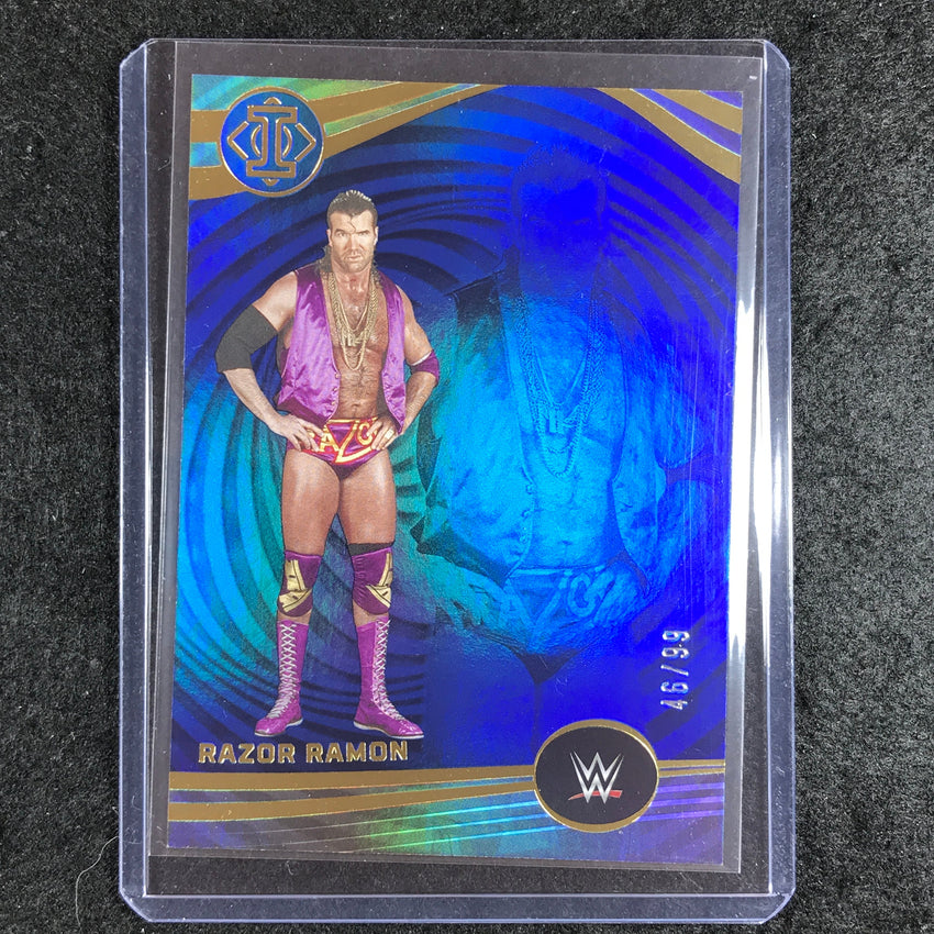 2023 Chronicles WWE RAZOR RAMON Illusions Blue 46/99
