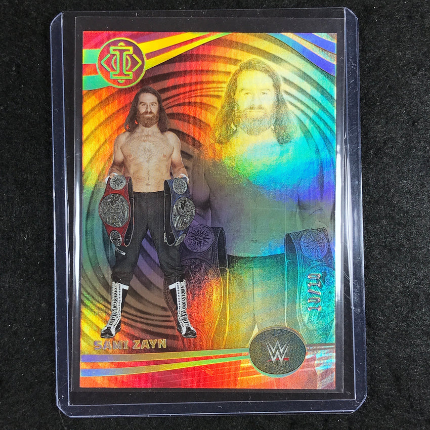 2023 Chronicles WWE SAMI ZAYN Illusions Gold 10/10