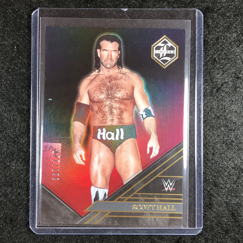 2023 Chronicles WWE SCOTT HALL Limited Red 177/199 #235