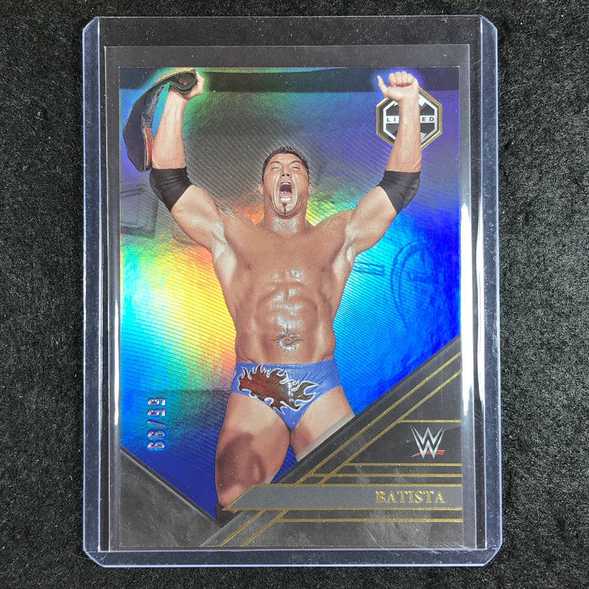 2023 Chronicles WWE BATISTA Limited Blue 55/99 #236